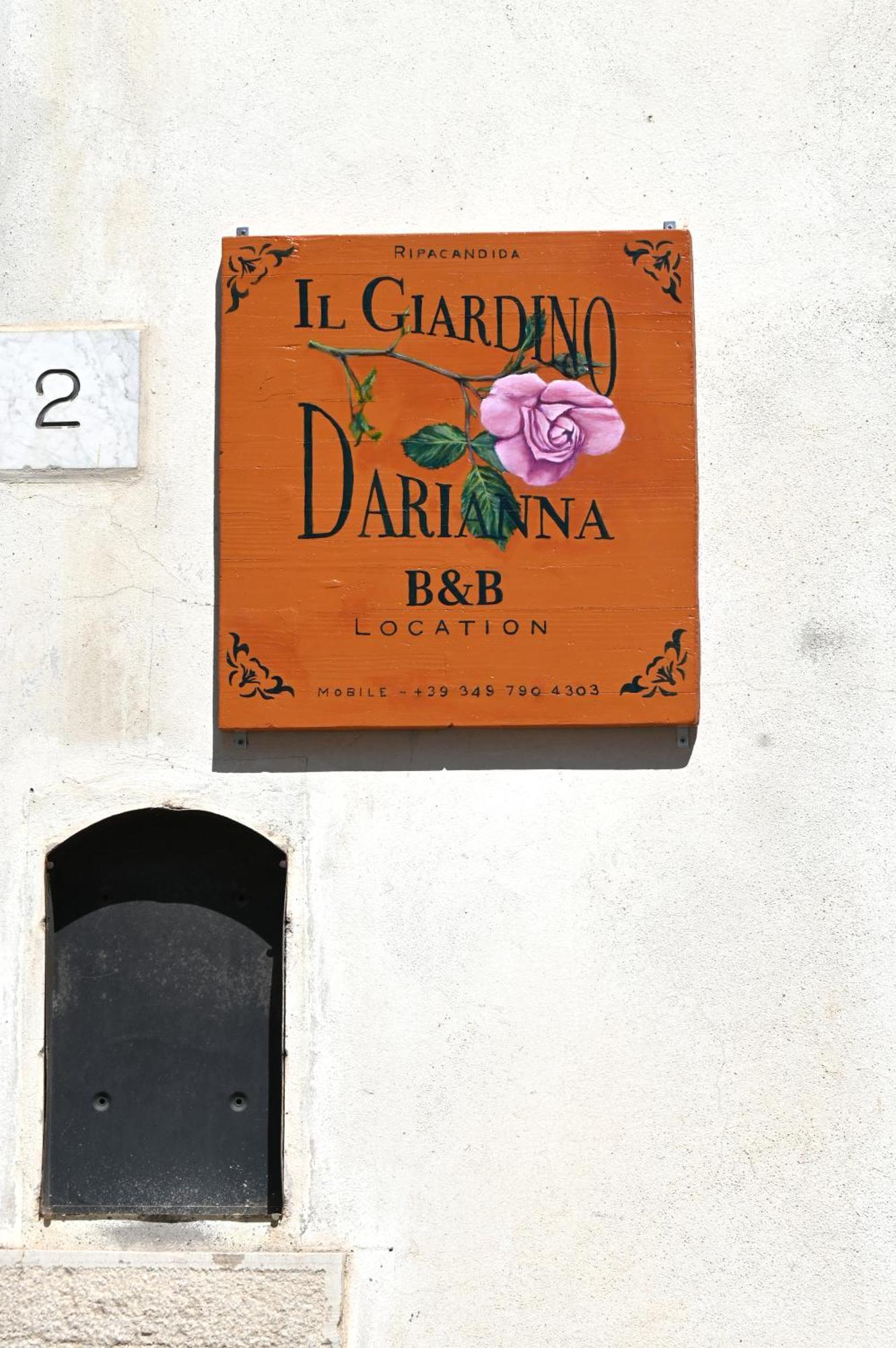 مبيت وإفطار Ripacandida Giardino Darianna المظهر الخارجي الصورة